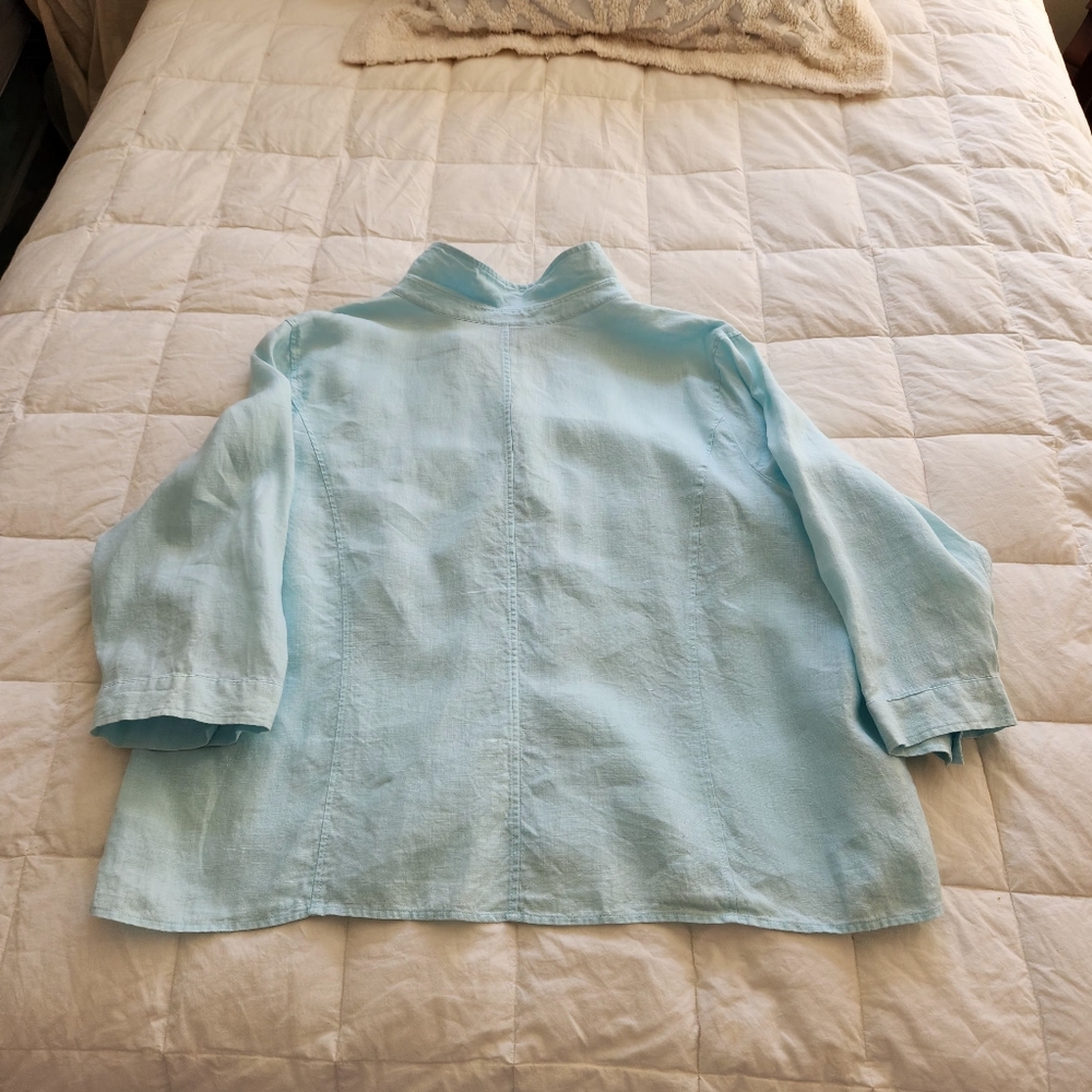 Talbots Linen Top - Picture 5 of 5